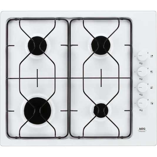 AEG 21602GW  White Gas Hob - DISCONTINUED 